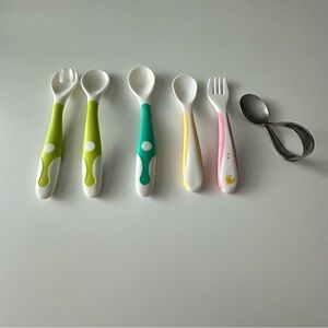 Lot of Baby Utensil Sets